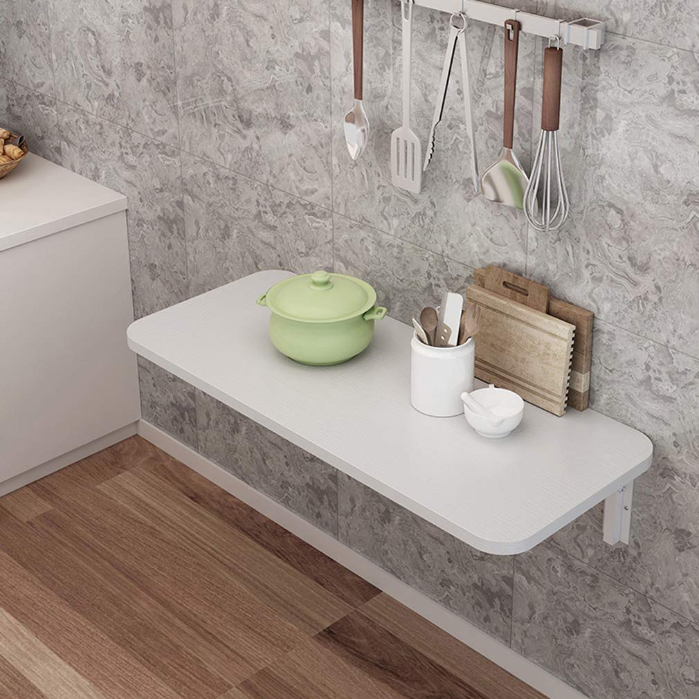 Bureau d'Ordinateur Multifonctionnel et Table Murale Rabattable