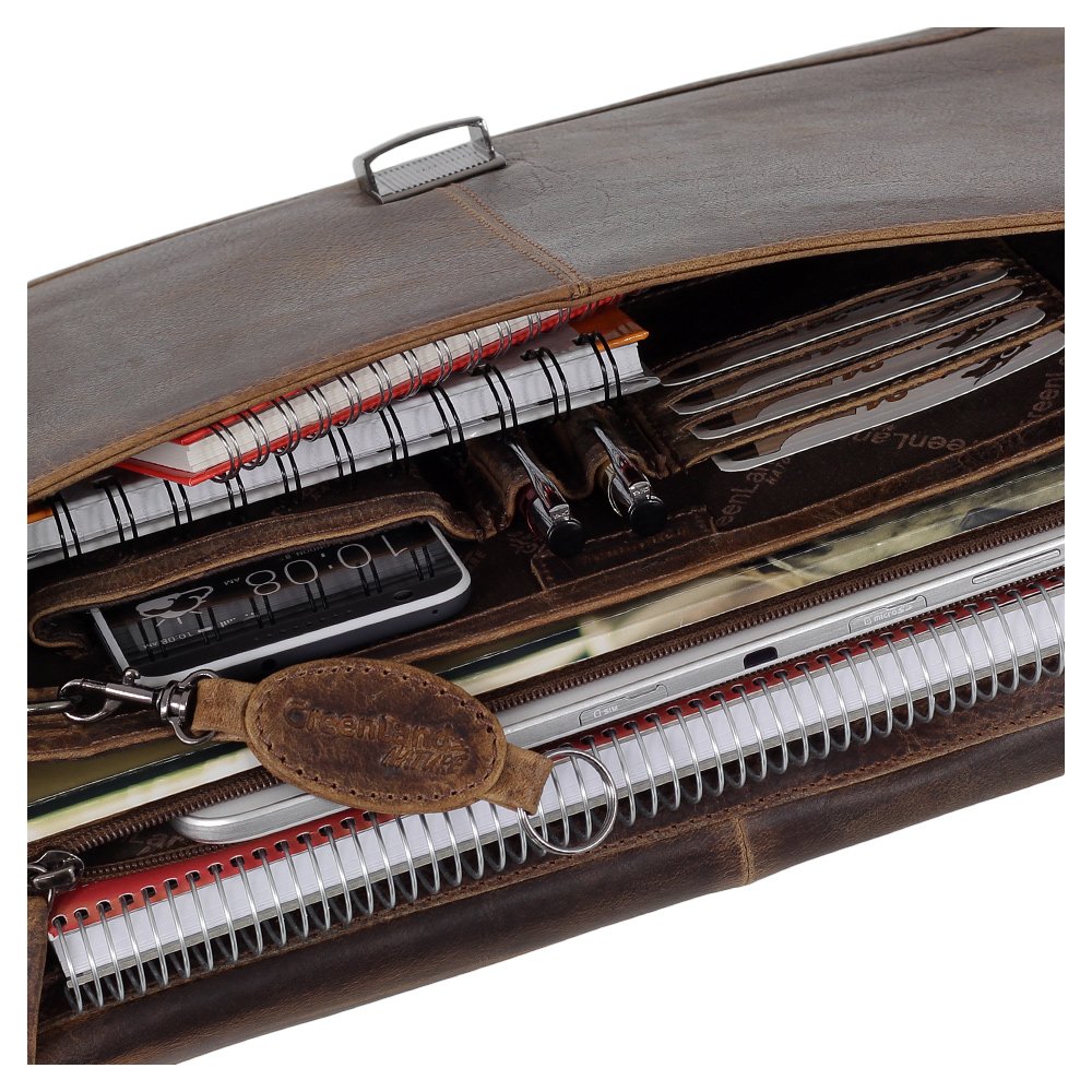 Greenland Nature Mappe Leder 37 cm