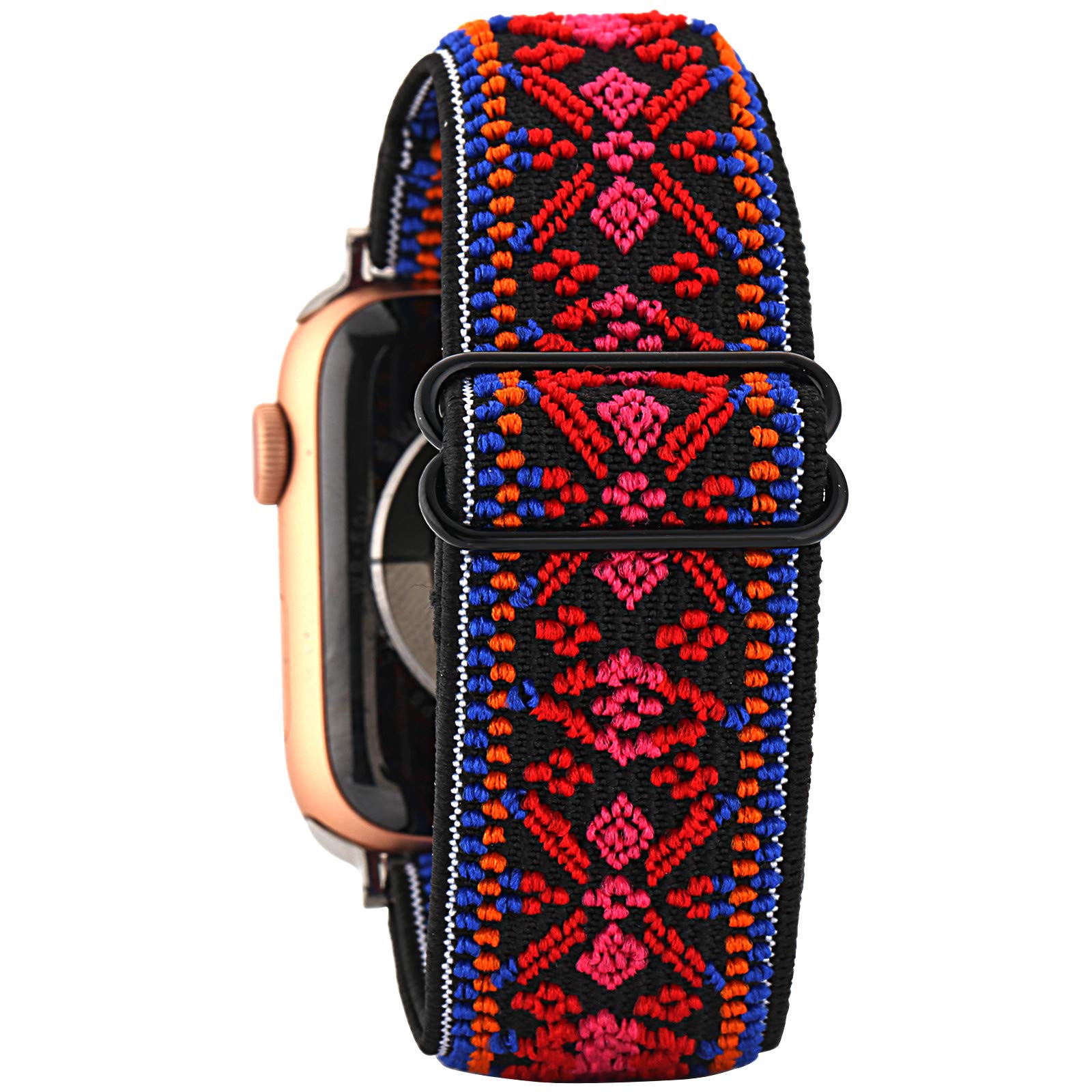 Apple Watchバンドシュシュと互換性あり42/44mm布ソフトパターン : Greaciary Apple Watchバンドシュシュと互換性あり38mm