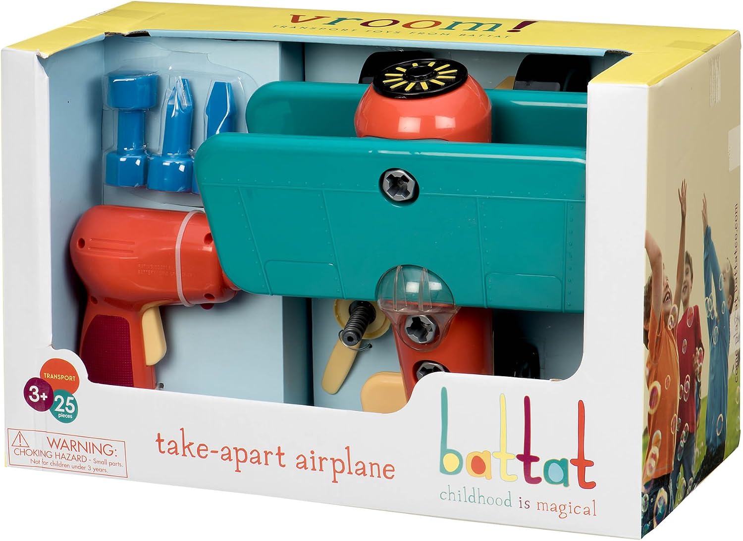 Battat Take-A-Part Vehicle Airplane (Old Model)