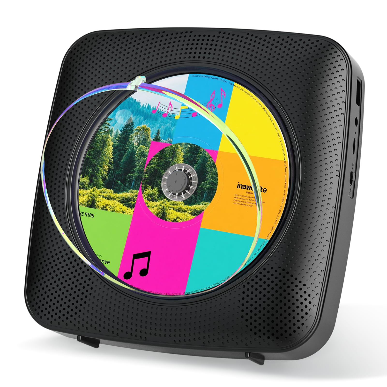 Amazon.co.jp: Gueray cdプレーヤー Bluetooth受信/送信 壁掛け可能