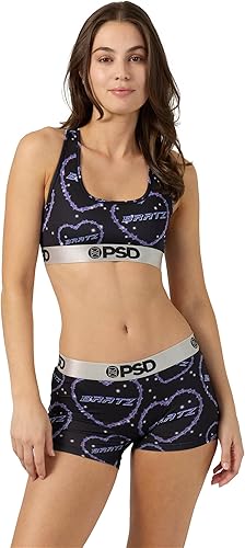 Miniatura 2 de PSD Underwear Womens Sports Bra - Bratz, Medium Support Sports Bras for Women, Womens Racerback Sports Bras