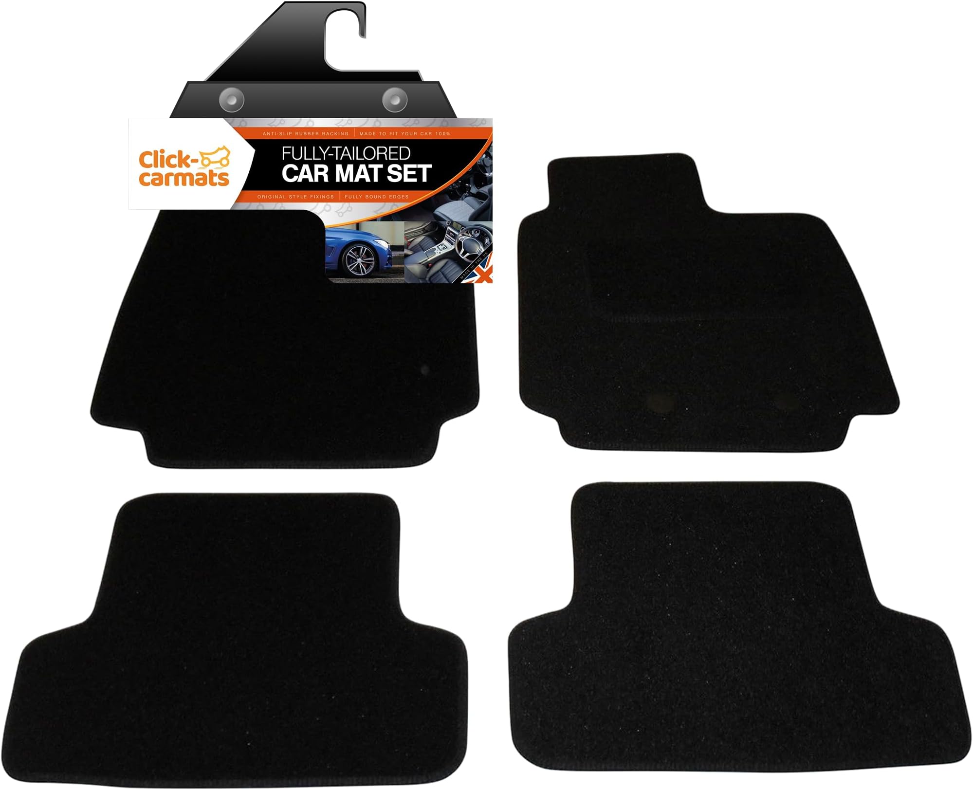 TAILORED TO FIT RENAULT CLIO DYNAMIQUE (20132019) FULL SET OF