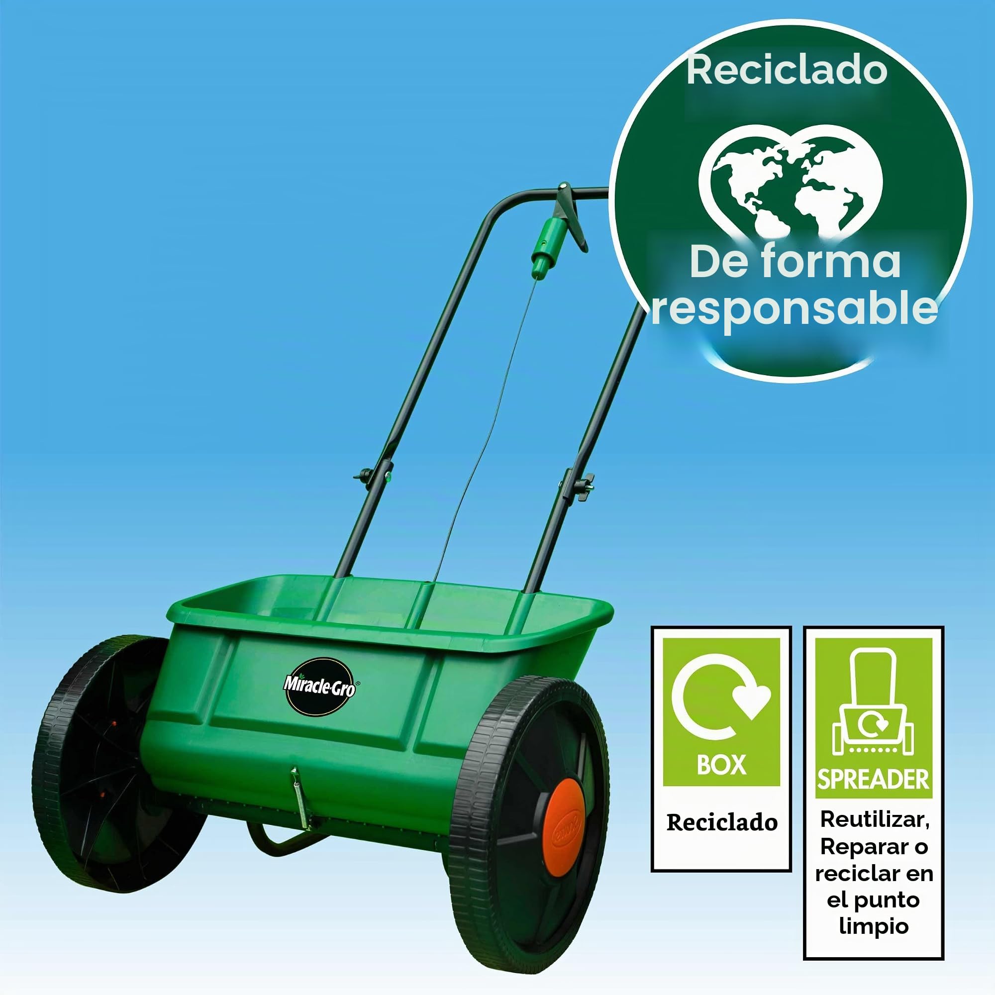 Miracle-Gro Esparcidor de semillas de césped