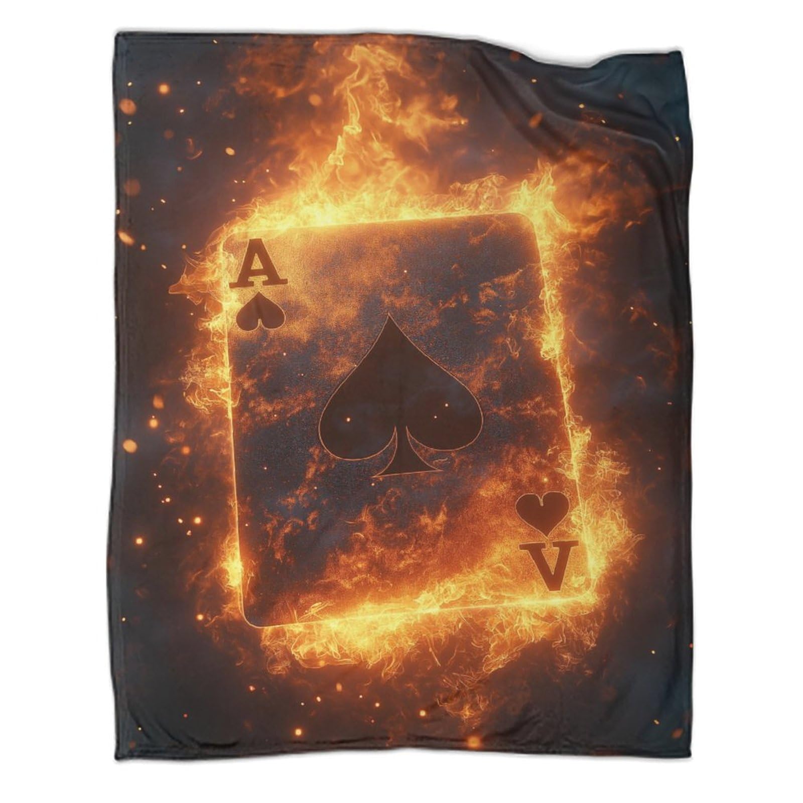 Couverture Flanelle 3D contre le froid Plaid léger doux pour canapé