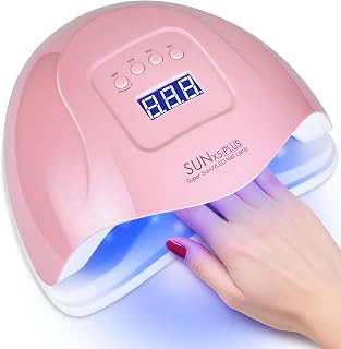 UV Nagellampe 80W LED Lampe für Nägel mit Sensor & Timer – UV Lampe für Gelnägel mit 36 LEDs, 4 Modi, Nageltrockner für UV Nagellack, Maniküre & Pediküre