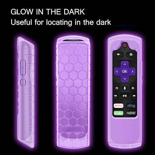 Vista 53 de CaseBot Funda para Roku Voice Remote RCA1R/RCAL7R, Express HD/4K+, Ultra LT Enhanced Voice, Express 3930, Premiere+ 3921, Streaming Stick+ Remote