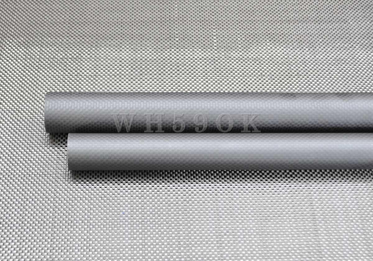 Matte 10MM OD x 8MM ID x 1000MM 3k Carbon Fiber Tube/Tubing/Pipe Wing Tube Quadcopter arm Hexrcopter