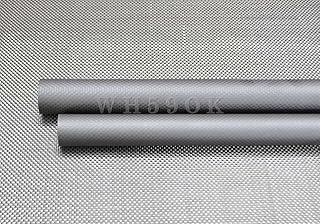 WHABEST Matte 10MM OD x 8MM ID x 1000MM 3k Carbon Fiber Tube/Tubing/Pipe Wing Tube Quadcopter arm Hexrcopter