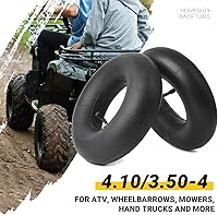 Vista 2 de AR-Pro - Tubo interior de repuesto resistente con válvula recta TR-13 (2 unidades) para carretillas, podadora, carrito del mandado y más