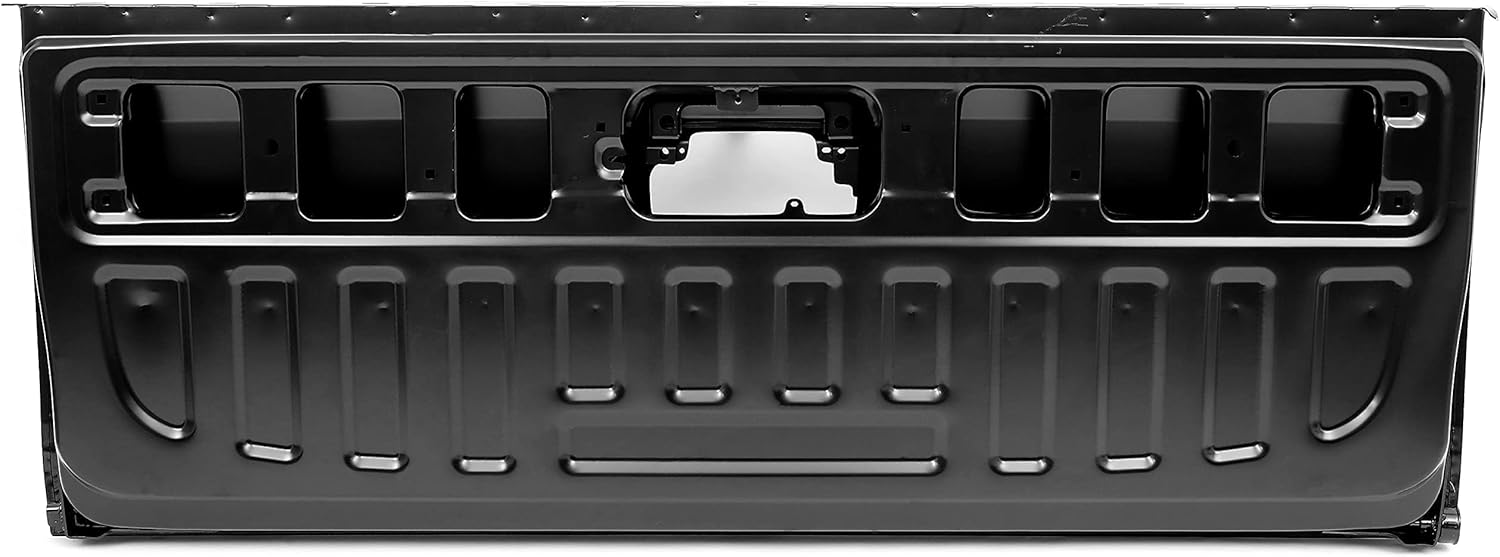 KUAFU Rear Tailgate Compatible with 2014-2018 Chevy Chevrolet Silverado & GMC Sierra 1500 2015-2019 2500HD 3500HD Replacement for 23205798 GM1900128 Truck Complete Rear Tailgate Shell w/Gate Assist