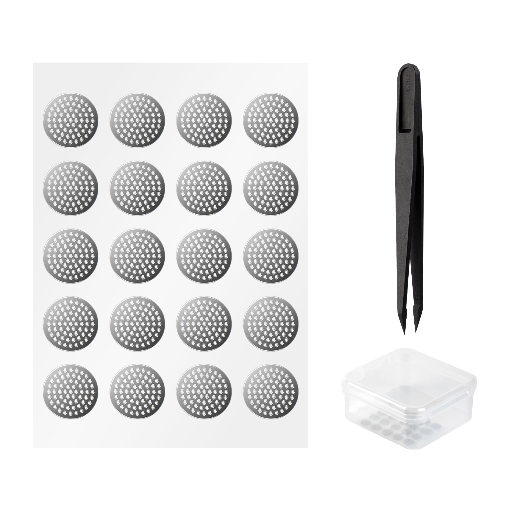 Amazon | CCZ NK20 イヤホン防塵スチールメッシュ シルバーイヤホン