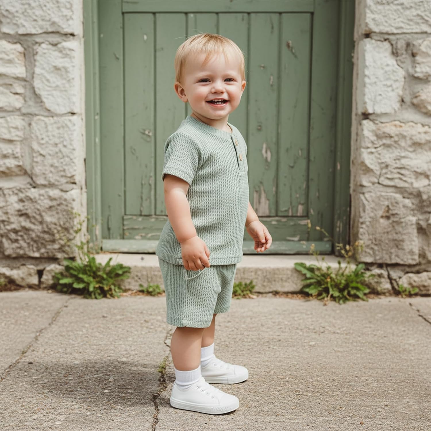 Kids Baby Boys Summer Clothes Casual Striped T Shirt And Shorts Set 6 12 18 24 Month 1t 2t 3t 4t 5t Clothing Set