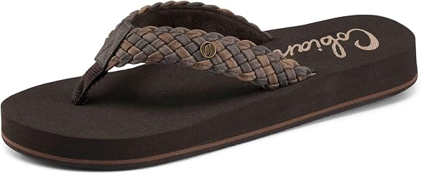 Cobian Damen Braided Bounce Flip Flops