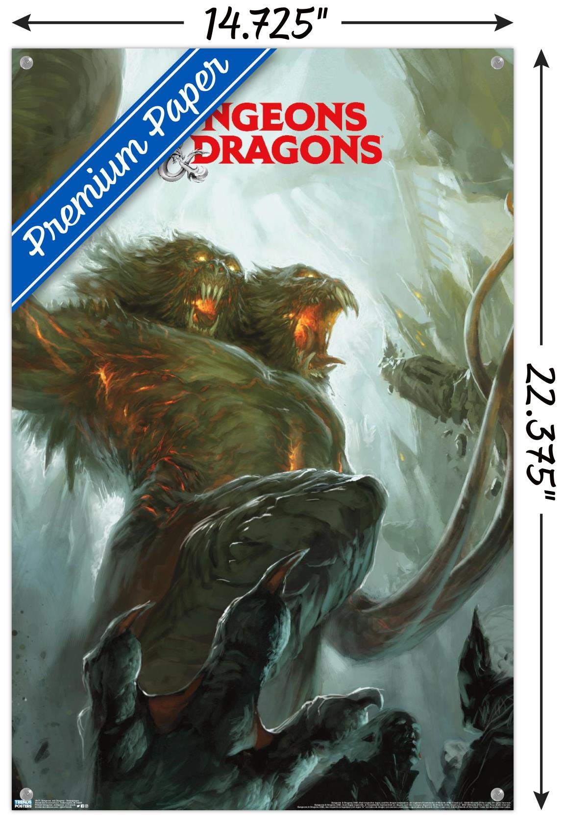 Amazon.co.jp: ダンジョンズアンドドラゴンズ - デモゴルゴン 壁