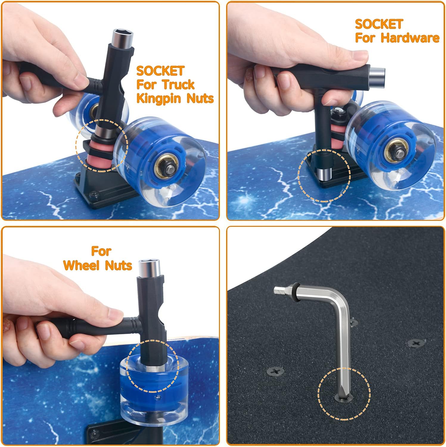 GIEEU Skateboards with Colorful Flashing Wheels for Beginners,Kids,Teens,Adults,31 x 8 Inch Complete Standard Skate Boards 9 Layer Canadian Maple Deck Concave Skateboard : Sports & Outdoors