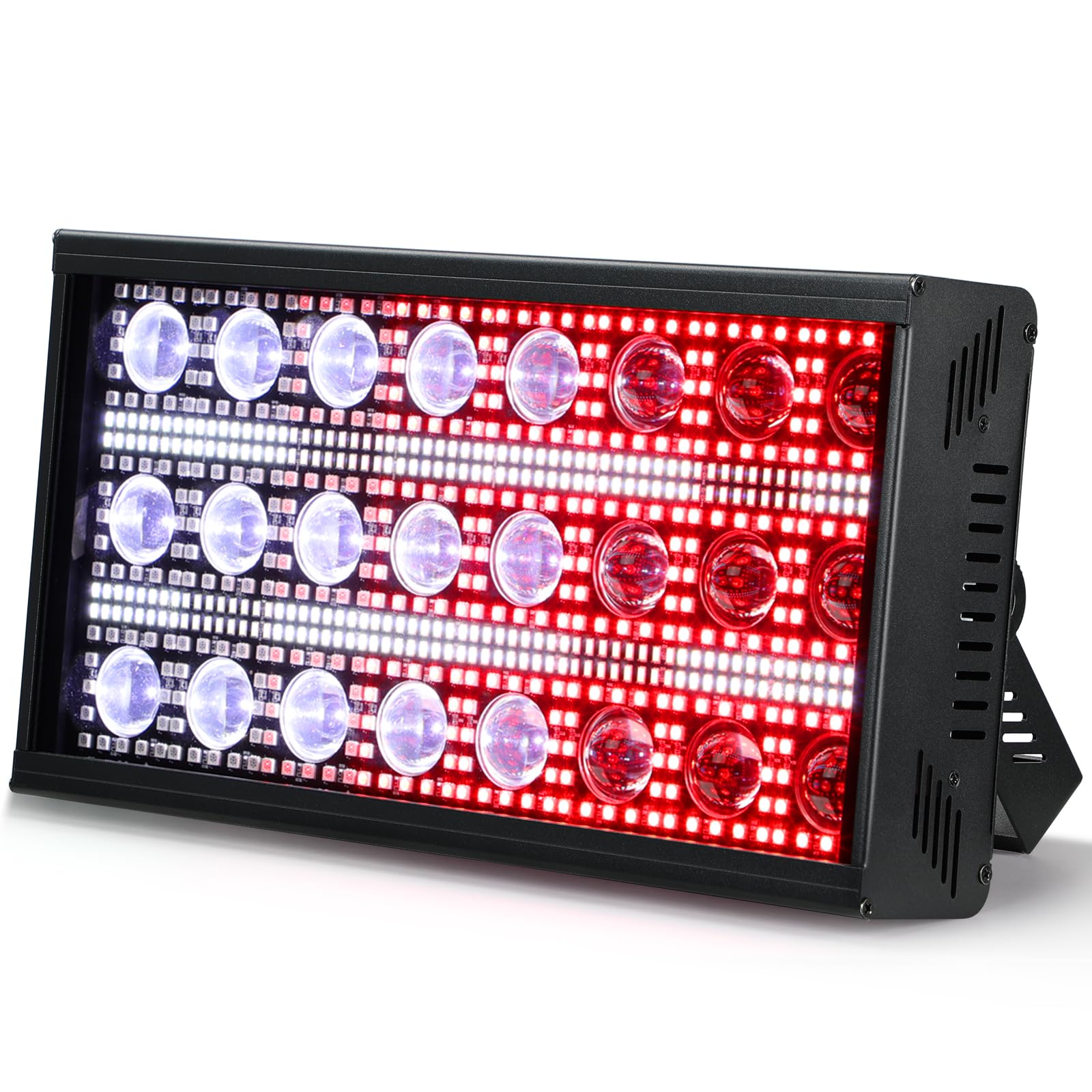 Betopper 300W Lumière Stroboscope LED Matricielle Beam Dynamique RGBW 1P | 4-en-1 RGBW Mappage de Pixels Jeu de Lumiere 5 Modes de Controle Intense Strobe Lumières de Scène pour DJ Bar Fête