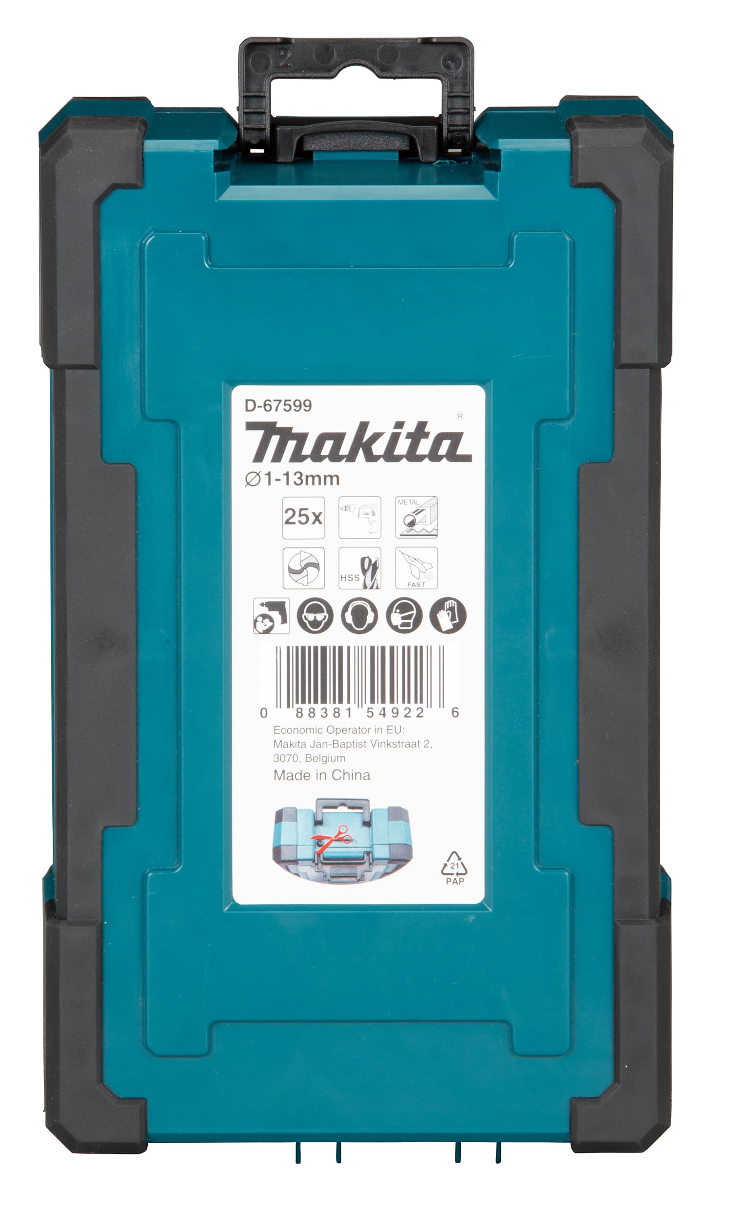 Makita D-67599 M-Force - Juego de brocas (25 piezas)