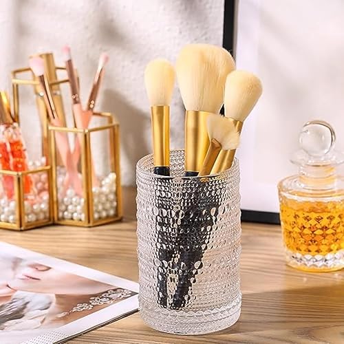 Miniatura 5 de Hobnail - Juego de 6 vasos de agua de 13 onzas (13 onzas), vasos de jugo vintage en relieve, vasos de jugo de barra alta