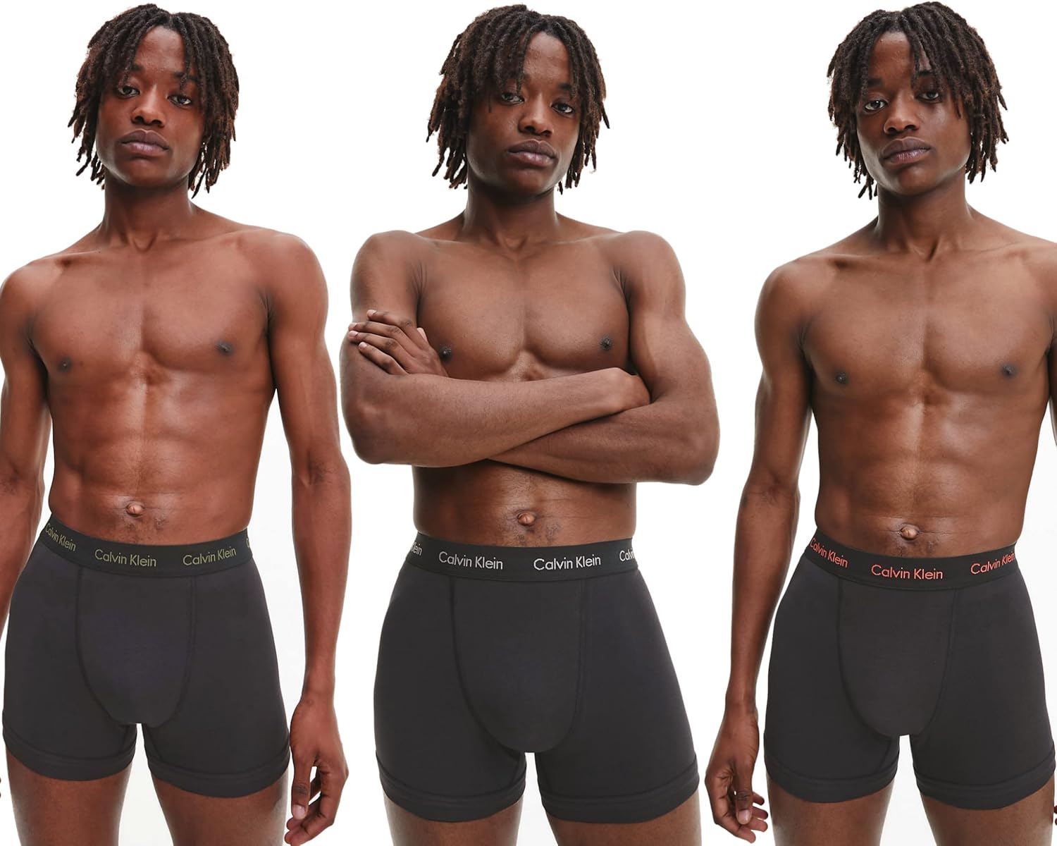 Calvin Klein Men’s 3 Pack Stretch Boxer Briefs — image 35