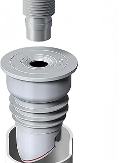 COLDDD Washing Machine Drain Hose Seal, Anti-Odor Floor Drain Plug Sewer Pipe Seal Ring Sealing Cover, Washing Machine Sealing Plug (1, S: 35-40MM)