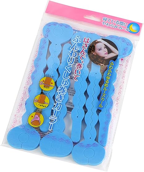 Amazon Co Jp 理容怠惰な寝髪ロールスポンジ泡巻き髪棒eva寝髪巻き髪棒梨花頭巻き髪棒 ビューティー