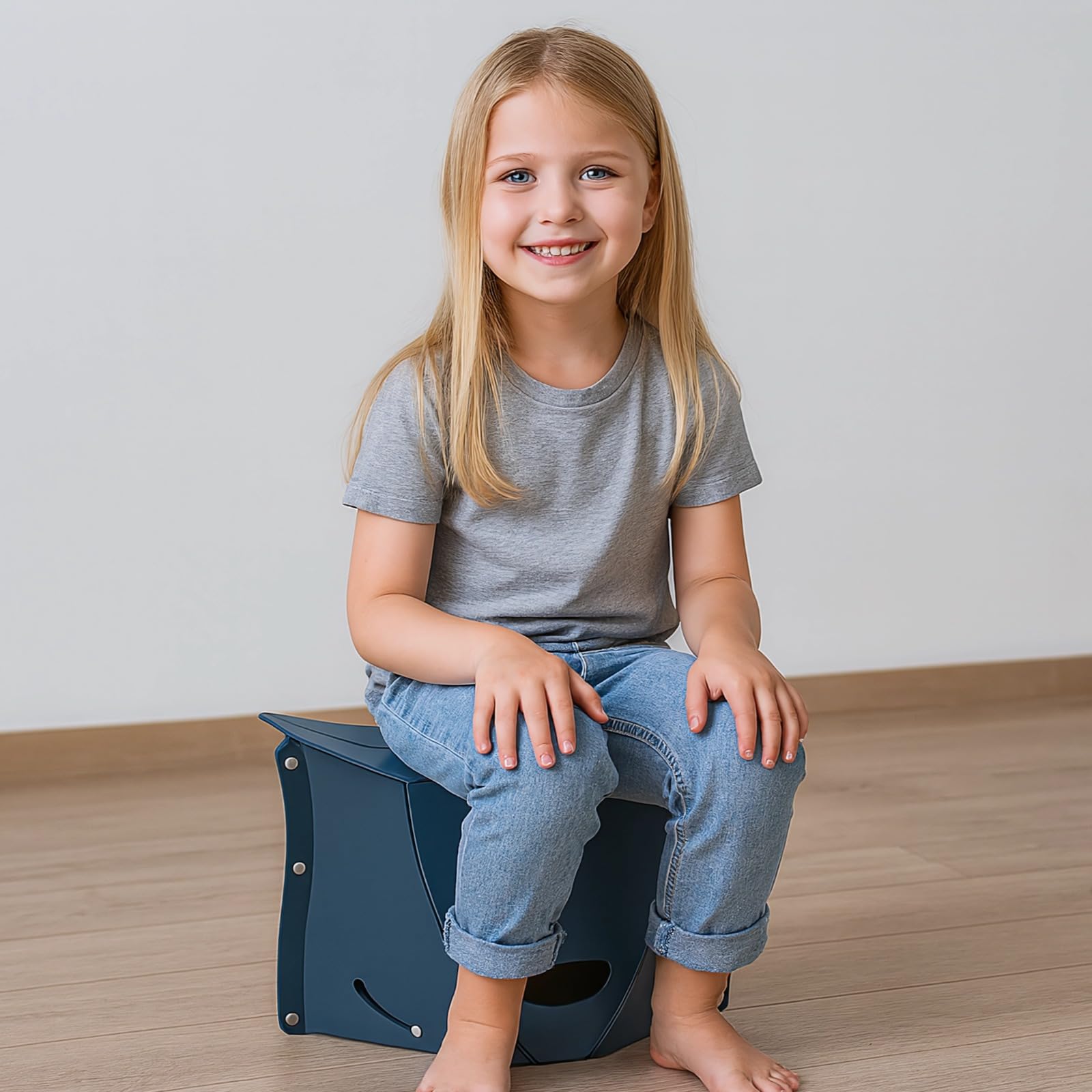 2 poggiapiedi pieghevoli per viaggi, sgabello portatile in plastica, poggiapiedi ergonomico per treno e viaggi su strada, sgabello da viaggio compatto, accessorio da campeggio all'aperto