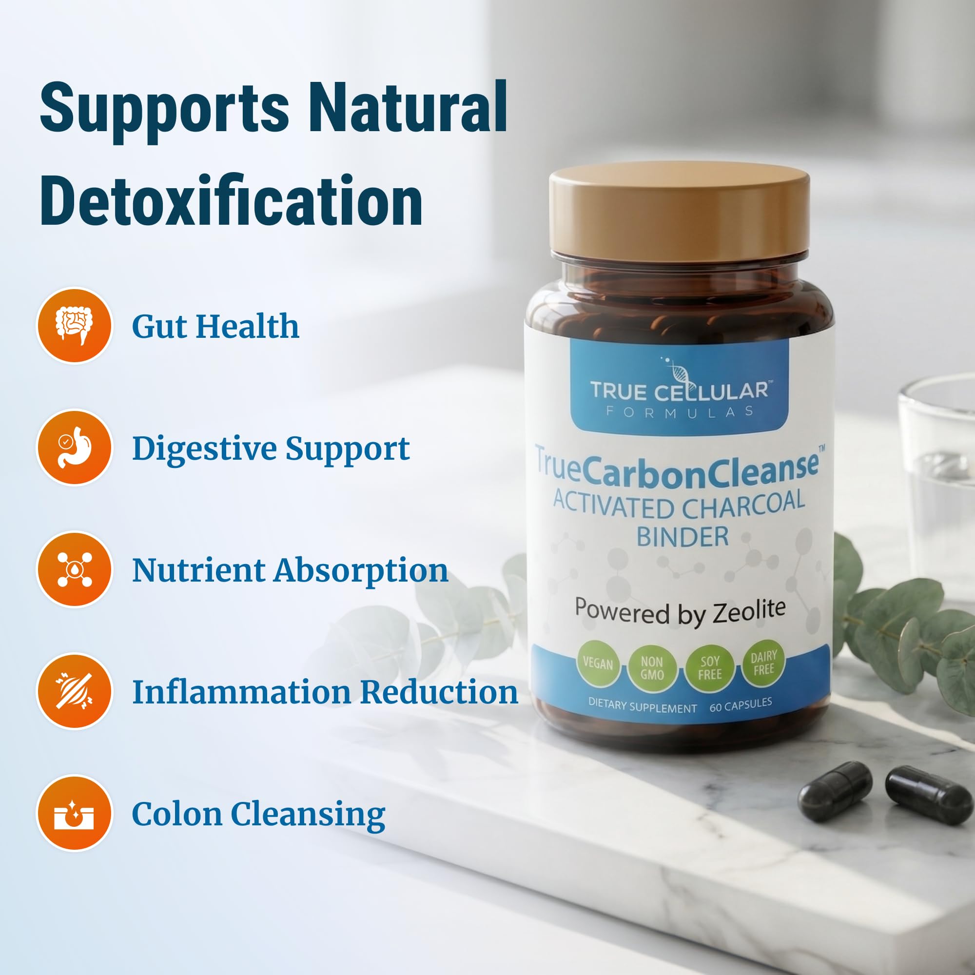 GranMedic CHARCOAL CLEANSE3本セット Amazon.com: Gut Detox & Liver Cleanse - Organic Activated Charcoal