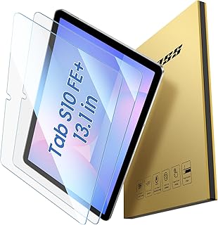 ZtotopCases 2 Pack Samsung Galaxy Tab S10 Fe Plus 13.1 Inch Screen Protector 2025, HD Tempered Glass