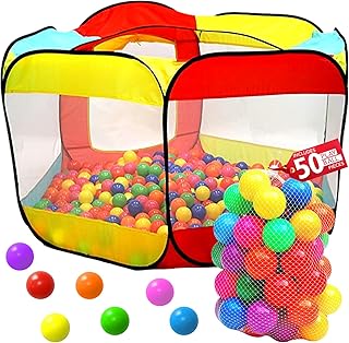 Kids Ball Pit Pop Up Large Tent for Toddlers