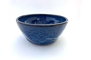 Blue Pottery Shaving Puck - Handcrafted Masterpiece for a Smooth and Refreshing Shave