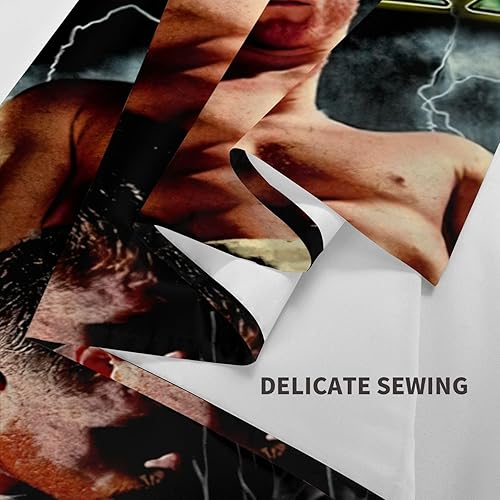 Miniatura 6 de AKSHAYGUN Canelo Boxer Álvarez - Tapiz de campeón mundial de boxeo para colgar en la pared, tapiz estético, fondo para sala de estar, dormitorio,