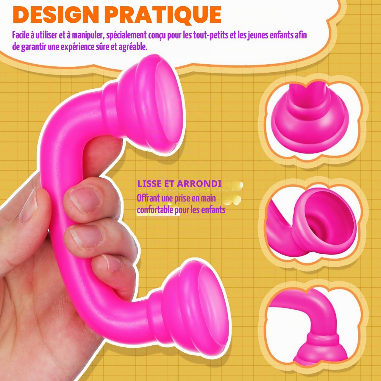 Gatuida Téléphones Jouets Chuchotés Lot de 12 Pièces en Plastique pour Enfants Jeu D'Imitation Educatif Outils D'Orthophonie pour Tout-Petits Interaction Sociale