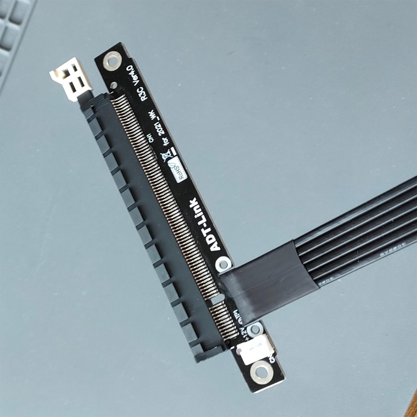 ADT-Link przedłużacz M.2 do PCI-E 4.0 X16, Adtlink M.2 do Pci, przedłużacz adaptera karty graficznej, transmisja z pełną prędkością, wygodny proces konfiguracji, 25 cm dla lepszego przepływu pracy