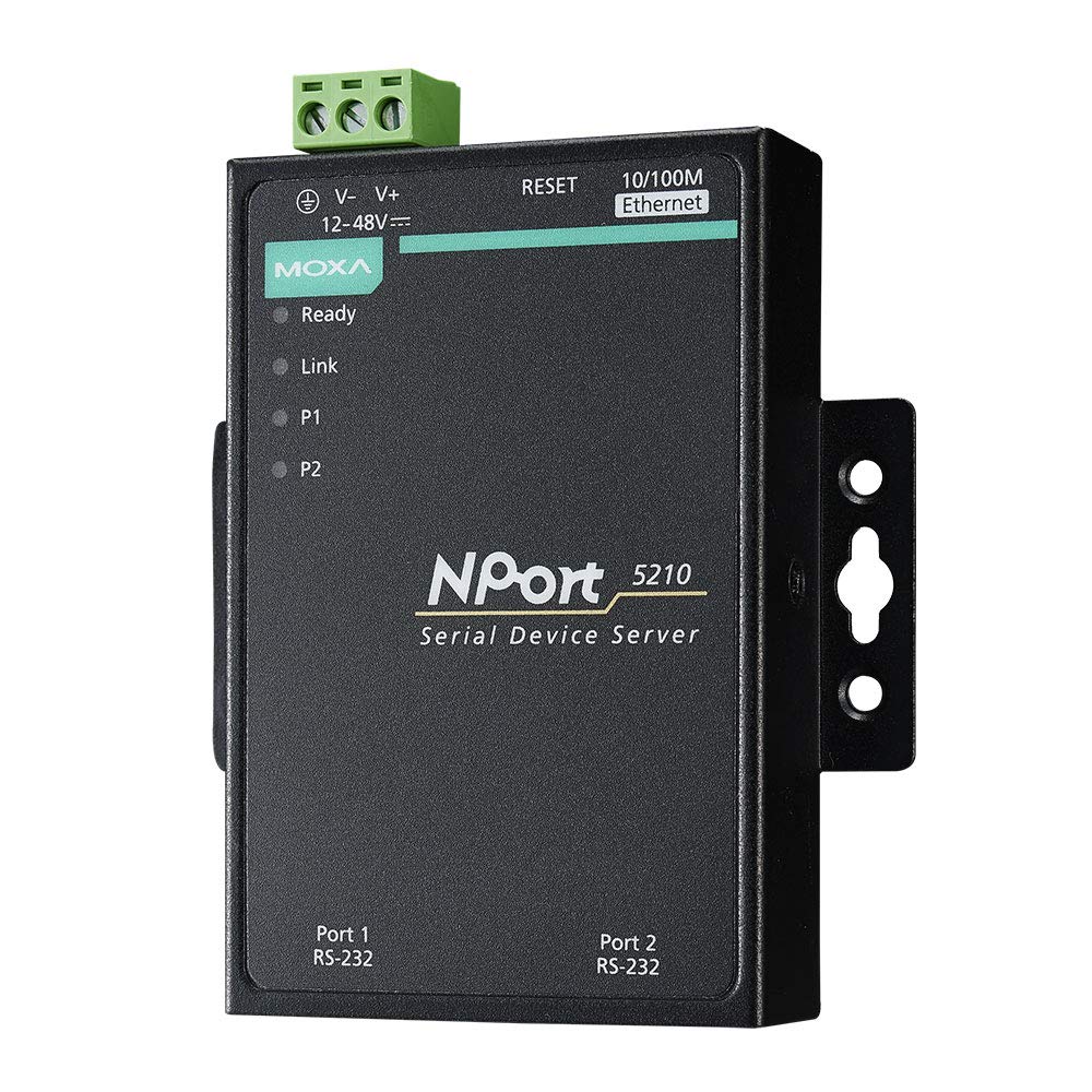 Amazon.co.jp: MOXA 2ポート RS-232 シリアルデバイス・サーバ NPort