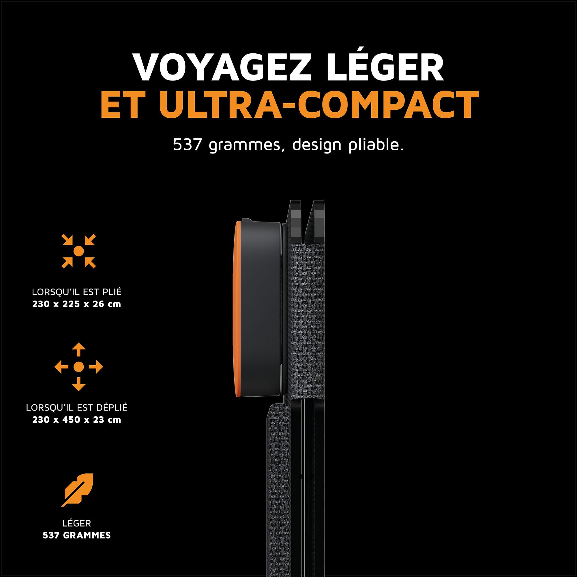 Xtorm SolarBooster, Panneau Solaire Portable 14W, Extérieur, Durable, Énergie Solaire, Flexible, Monocristallin, EFTE