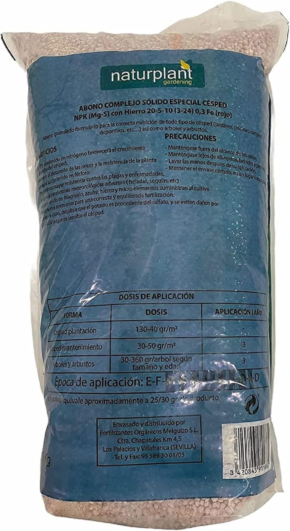 Abono Especial Césped, Rojo, 5 Kg