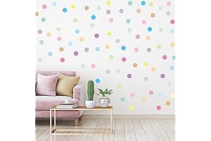 240 Pieces Polka Dots Wall Decals for Livening Up Any Space