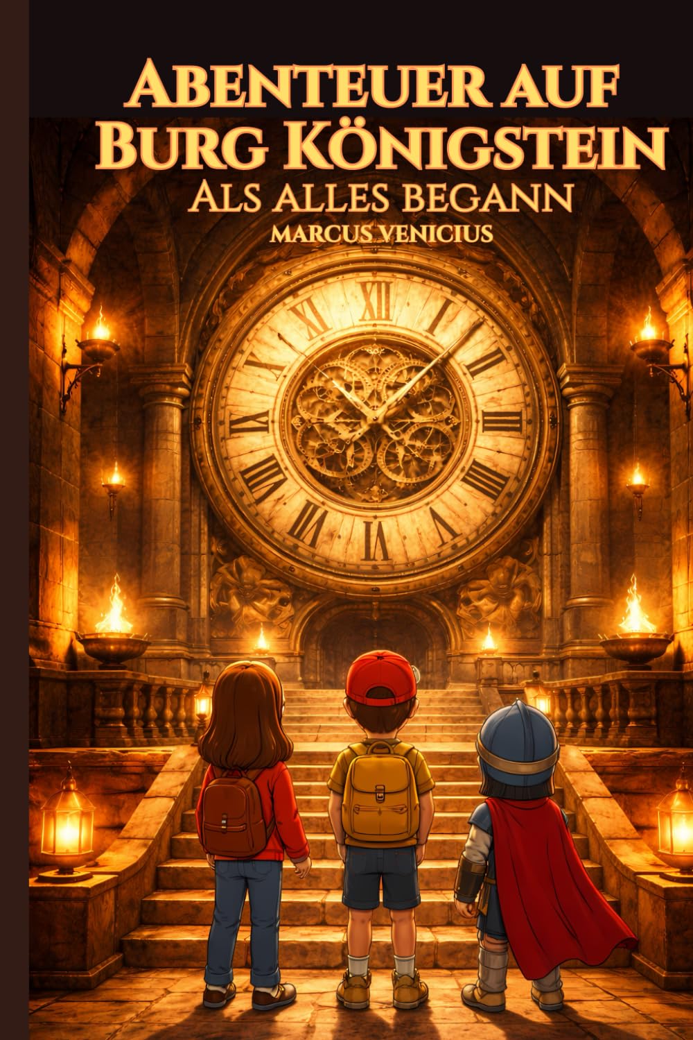 Abenteuer auf Burg Königstein - Als alles begann - Pilotbuch der Serie: Als die Zeit den Weg verlor