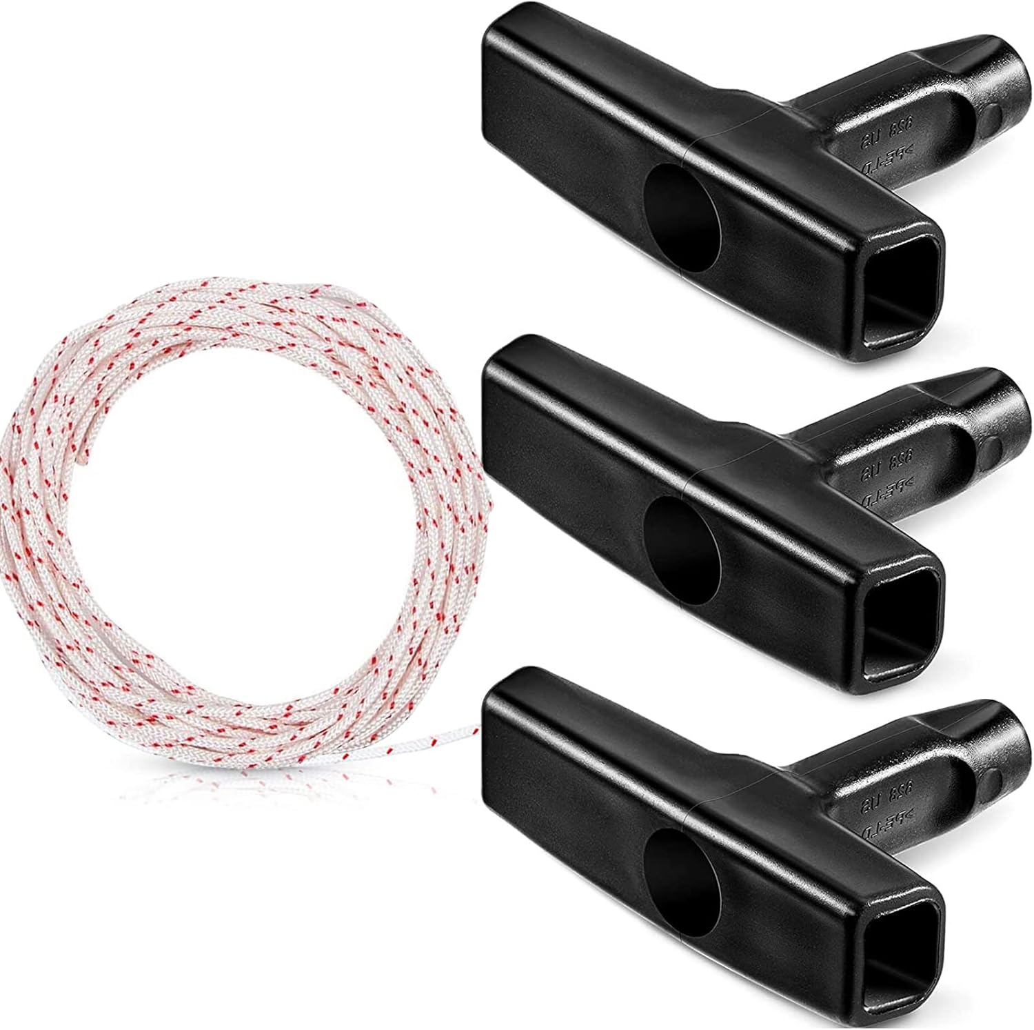 MORJCG Pull Start Cord, 10Meter Recoil Starter Rope, Pull Cord w/ 3