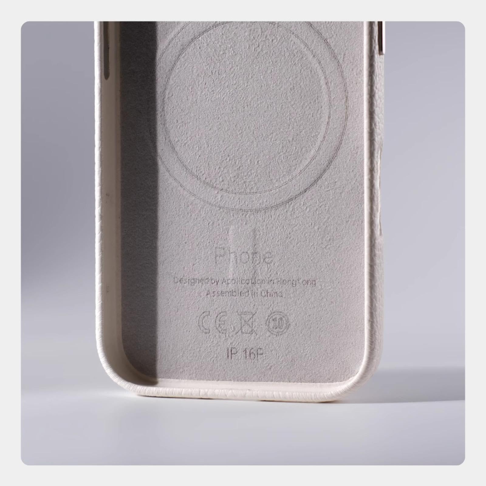 Amazon.co.jp: RNOZX iPhone 13 Pro用 ソリッドカラー PUレザー