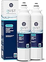 Mist ADQ73613401 Refrigerator Water Filter Replacement for LG LT800P, ADQ73613402, Kenmore 46-9490, Fridge LSXS26326S – NSF 42 Certified – 2 Pack