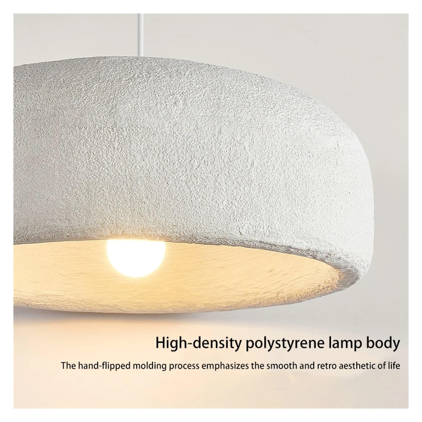 Kitchen Faucet Pendant Lampe - Personnalité en polystyrène Japonais éclairage Suspendu, Plafond d'éclairage Pendentif