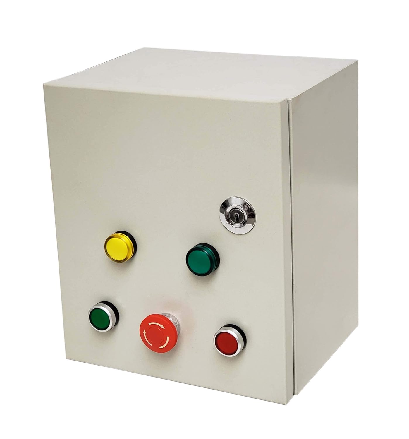 Wye Delta Soft Starter for up to 15HP AC Motor Reduced Voltage w/ON/Off Buttons Y