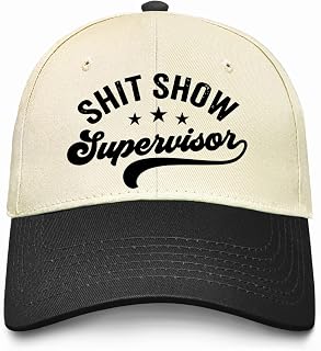 Shit Show Supervisor Hats Garde Caps for Men