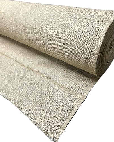 Miniatura 7 de AAYU Rollo de tela de arpillera de 48 pulgadas de alta calidad, 48 pulgadas x 50 yardas (4 pies por 150 pies), suministros de boda y manualidades,