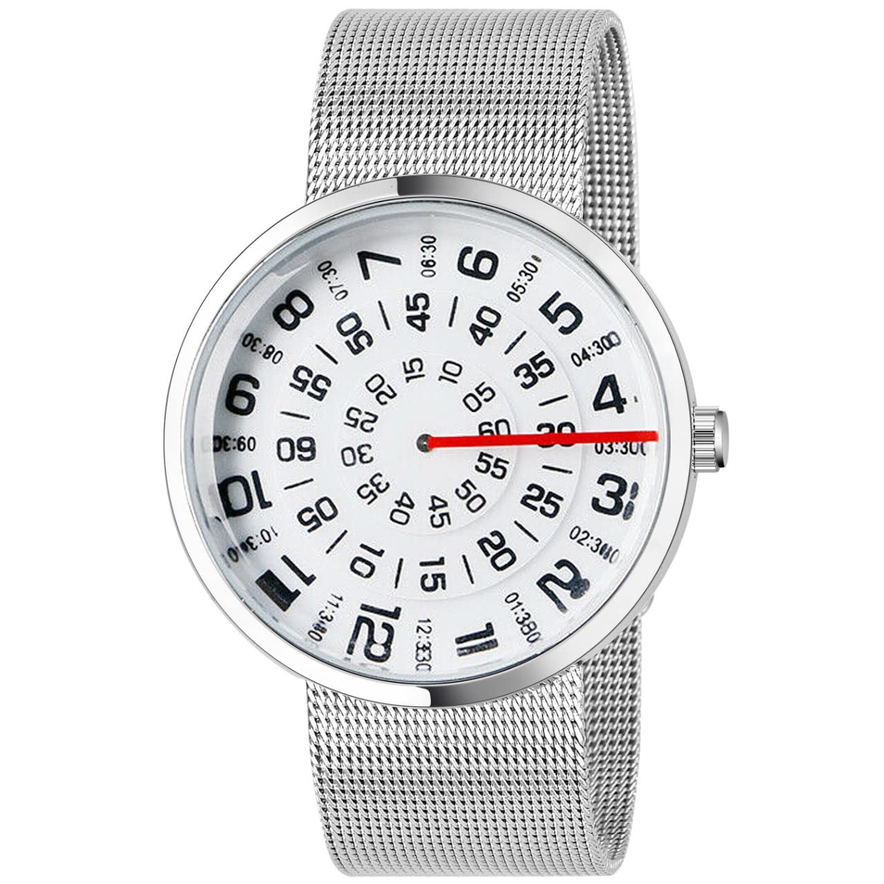 ADAMO Designer White Dial Mens & Boys Watch 338SSM01 (B09PR8RR85) Amazon Price History, Amazon Price Tracker