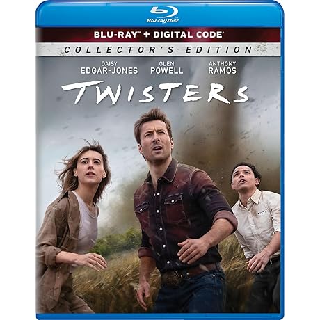 Blu-Ray DVD Movies Twisters [Blu-ray]