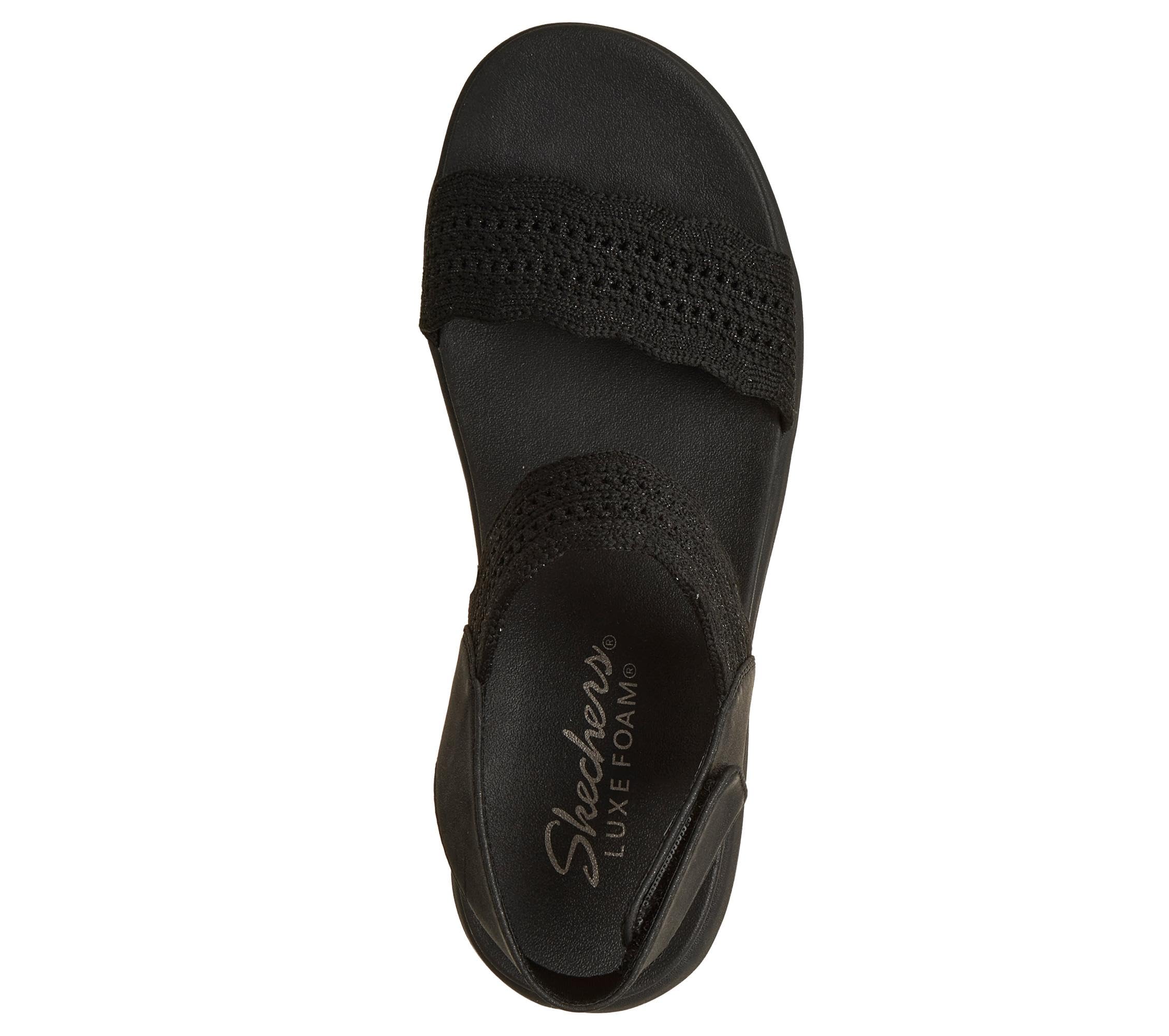 Skechers Damen Arya Favorite Finds Flache Sandale