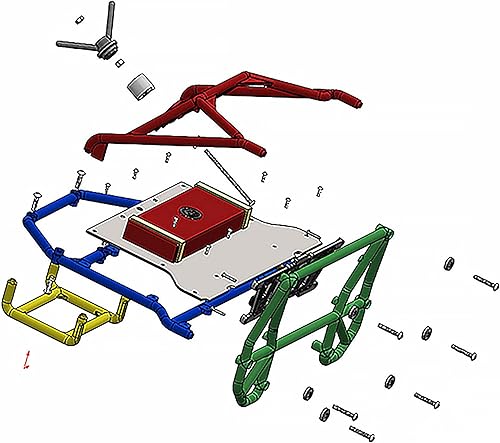 Miniatura 9 de Pro-line Racing Parte eléctrica de la opción del coche/del camión de los cuerpos PRO632200 de la correa eslabonada de la cabina del PL de la jaula